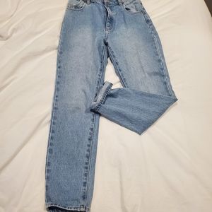 Rollas Cute High Rise Boyfriend/Straight Jeans